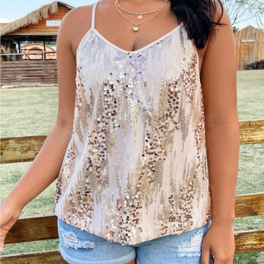Sequin tank